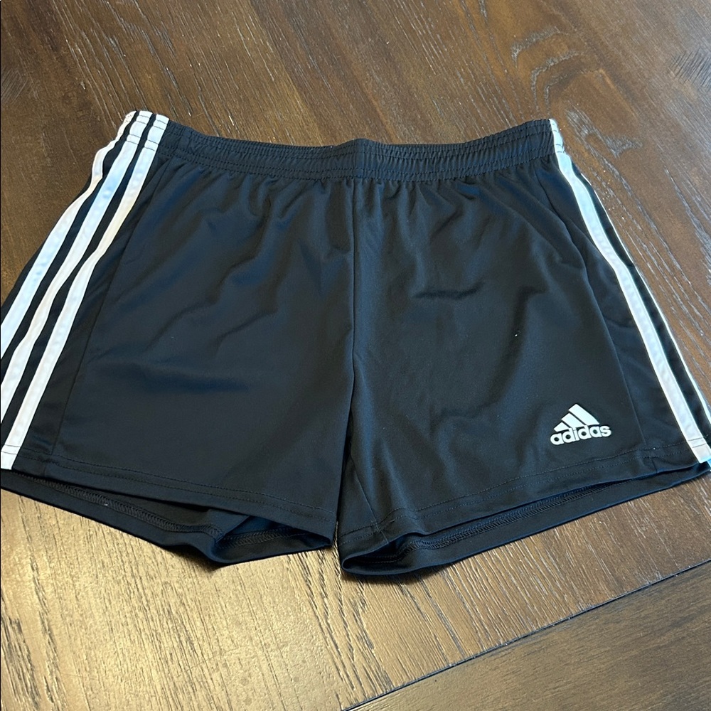 Adidas Black Aeroready Soccer Shorts